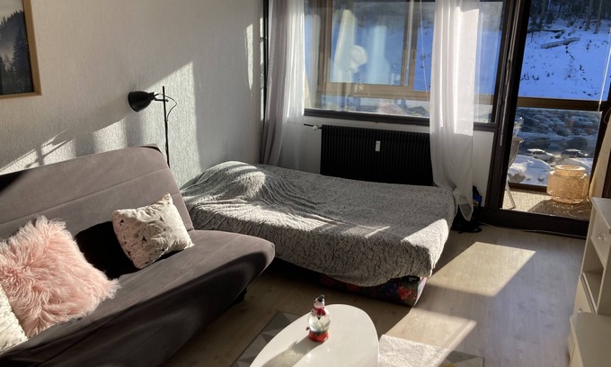 La Bresse Apartment | Cozy Studio 39 at Foot of the Pistes, Rated 9.6/10
