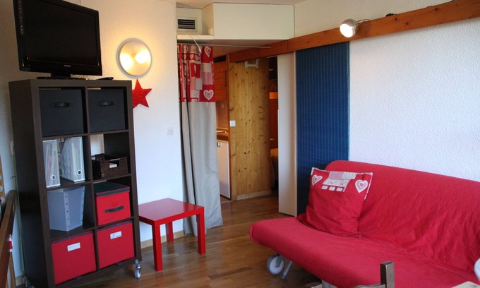 Arc-1800 Apartment | Cozy Apartment Miravidi: Ski-In/Ski-Out in Les Arcs 1800
