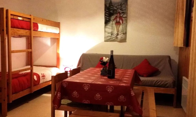 Lanslevillard Apartment | Studio 4 people at the foot of the slopes - Studio 4 people