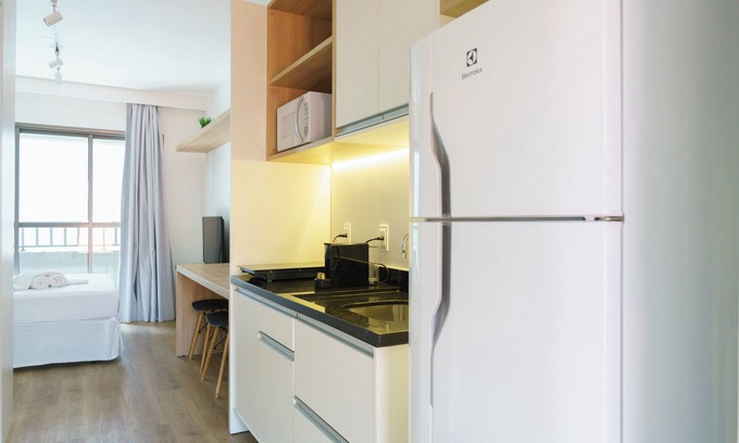 Vila Buarque Apartment | Studio 500 meters from the Higienópolis-Mackenzie subway station