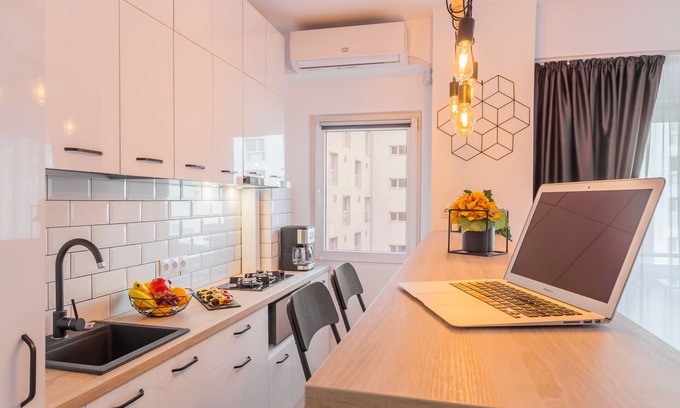 Bucharest Apartment | Modern Studio 54 by MRG Apartments with Family-Friendly Amenities