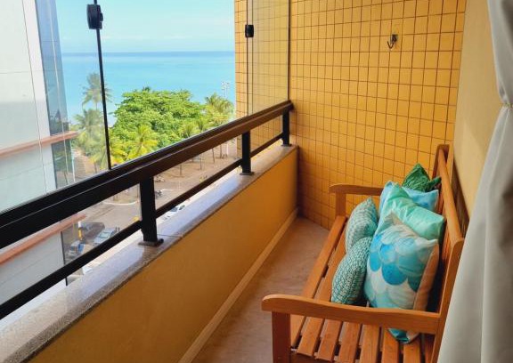 Pajucara Apartment | Oceanfront Studio 603: Guest Rated 9.5, Pet Friendly Stay