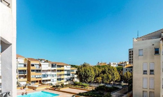 Cap d'Agde Apartment | Exceptional Studio with Pool & Spa in Centre-Port
