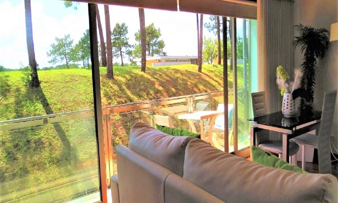 Darque Apartment | Relaxing Studio Apartment 'Dunas' with Pool and Ocean Views