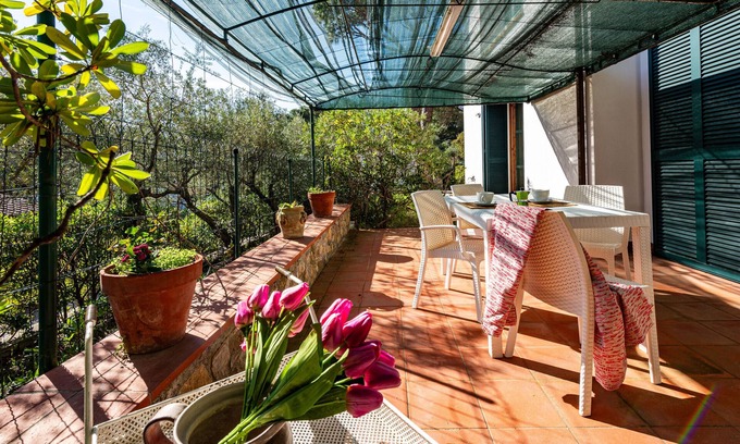 Campo nell'Elba Apartment | Stylish Studio Apartment 'Loft Paola' with Private Terrace