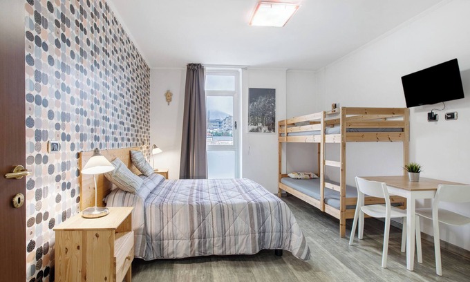 Aosta Apartment | Cozy Studio Apartment 'Alpen Pila Residence' with Mountain View