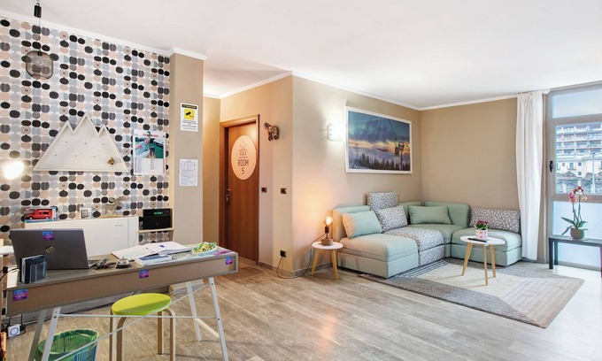 Aosta Apartment | Mountain View Studio Apartment with Wi-Fi and Spa Access