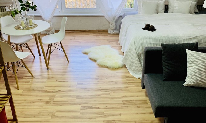 Homburg Apartment | Cozy Studio Apartment Near University Clinic with Kitchenette