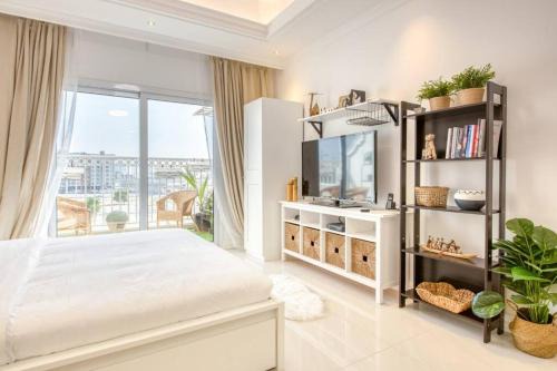 Al Barsha Apartment | Elegant Studio Apartment at Vincitore Palacio Arjan
