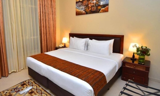 Beach & Coast Hotel | Cozy Studio Apartment Steps from Al Khan Beach