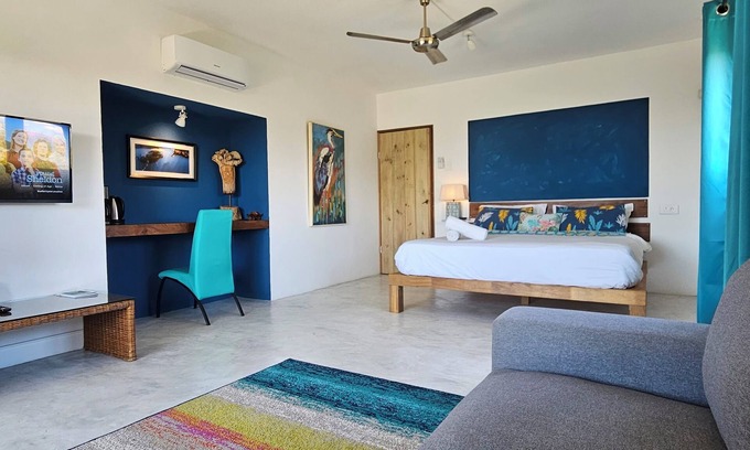 Calodyne Apartment | Studio Appart with Pool 15min from Grand bay