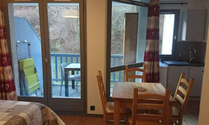 Saint-Oyen Apartment | Cozy Studio at the Heart of Tarentaise with Spa Access