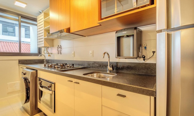 Centro Apartment | Studio c/garagem perto do BeiramarShopping GD3508