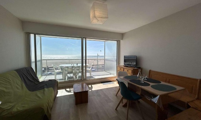 Saint-Jean-de-Monts Apartment | Studio cabine vue mer avec balcon à Saint-Jean-de-Monts - FR-1-224C-337