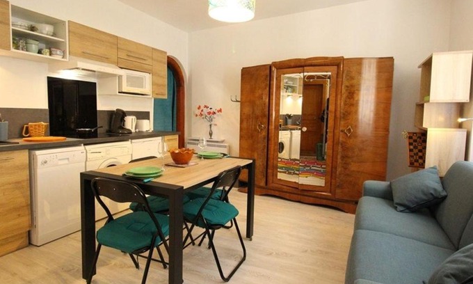Bagneres-de-Luchon Apartment | Cozy Studio for 2 Near Cable Car & Thermal Baths
