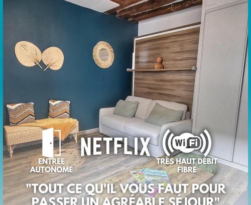 Mennecy Apartment | Charming Studio Colonial Near Mennecy with Netflix Access