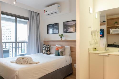 Consolacao Apartment | Discover XBase Studio Parque Augusta-Higienópolis for Families