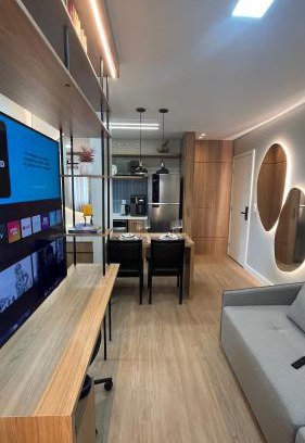 Medianeira Apartment | Discover Studio Cosmopolita: Child-Friendly & Highly Rated
