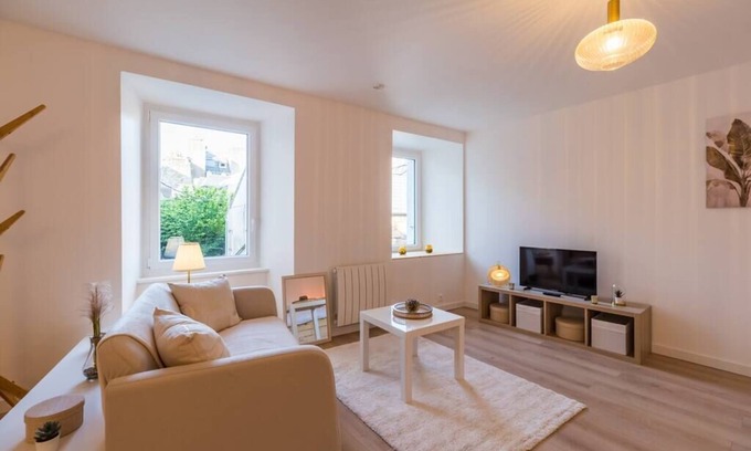 Lannion Apartment | Cozy Studio Retreat in the Heart of Lannion