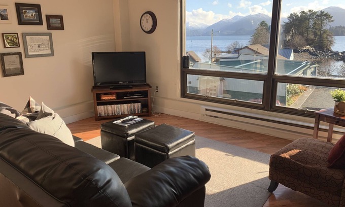Sitka Apartment | Ocean & Mountain View Studio Downtown Apt. 7 - Rated 9.8
