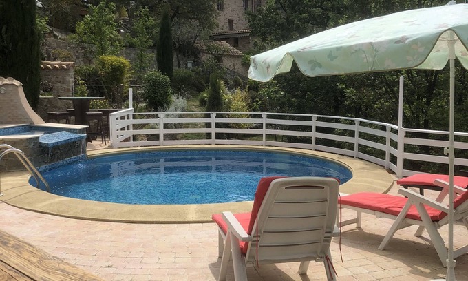 Luceram Apartment | Charming Studio with Private Pool and Ocean Views