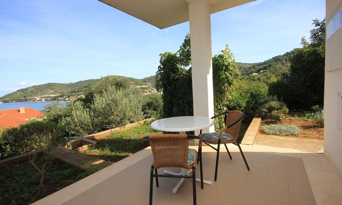 Vis Apartment | Oceanfront Studio Flat with Terrace & Scenic Sea Views