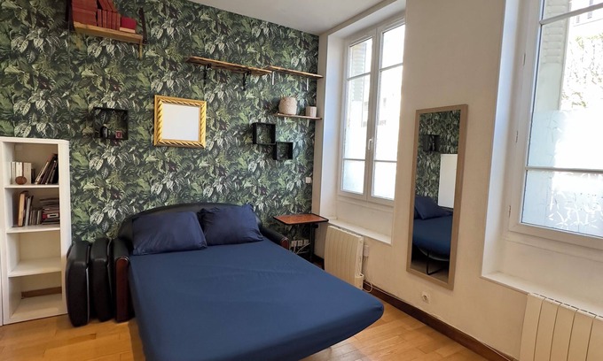 Romainville Apartment | Budget-Friendly Studio Near Paris with Family Amenities