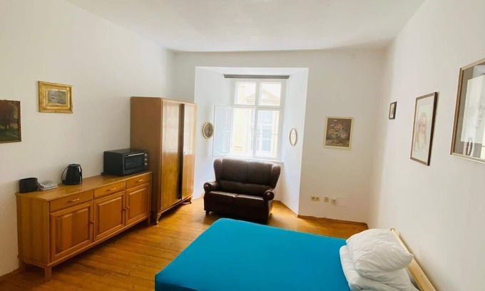 Graz City Centre Apartment | Cozy Studio Downtown with Complimentary Breakfast Included