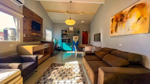 Barra da Lagoa Apartment | Oceanfront Studio frente mar: Rated 9.3/10 with Pet-Friendly Perks