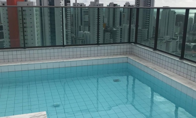 Boa Viagem Apartment | Budget-Friendly Studio Golden Breeze with Pool & Kitchen