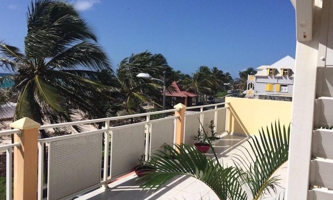 Capesterre-de-Marie-Galante Apartment | Studio lumineux avec vue sur la mer à Capesterre, 20 m², terrasse