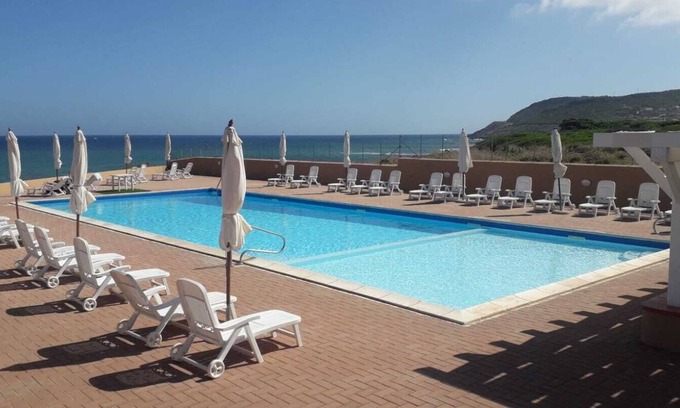 Lu Bagnu Resort | Relaxing Studio at Residence La Perla Del Mare with Pool