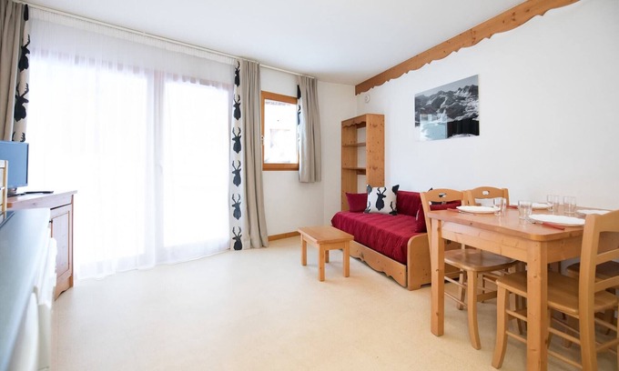 Bramans Apartment | Studio in Termignon near Ski Lift