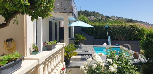 La Turbie Apartment | Independent Studio in La Turbie with Oceanfront Views