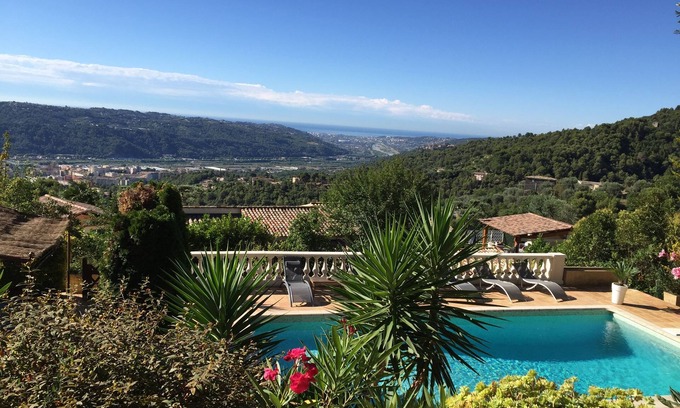 Carros House | Panoramic Sea View Villa with Private Pool - Guest Rated 9.8