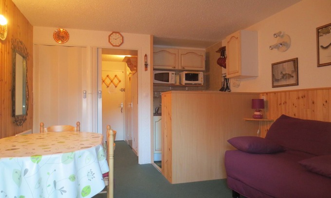 La Mongie Apartment | Comfortable Studio la Mongie for 4 Near Ski Slopes
