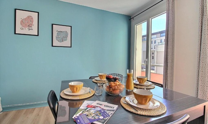 Bourges Apartment | Family-Friendly Studio Le Bourbon with Great Guest Ratings