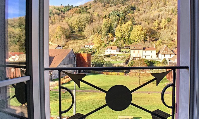 Salins-les-Bains Apartment | Budget-Friendly Studio les Salines with Mountain Views