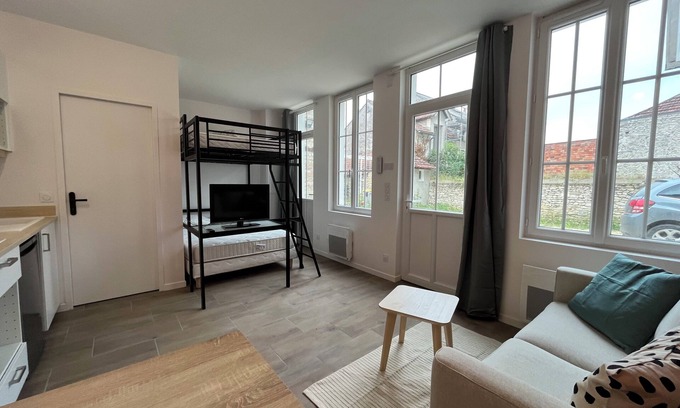 Boigneville Apartment | Peaceful Studio Lumineux: Ideal for Families & Relaxation