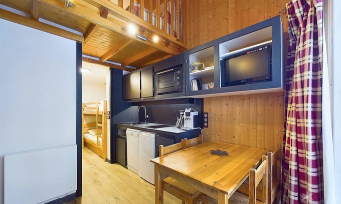 La Rosiere Apartment | Family-Friendly Studio Mezzanine for 4 in La Rosiere
