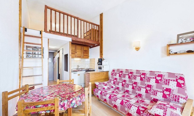 La Rosiere Apartment | Family-Friendly Studio Mezzanine 4 in La Rosière