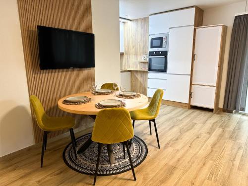 Leukerbad Apartment | Delightful Studio with Terrace and Large Garden Oasis
