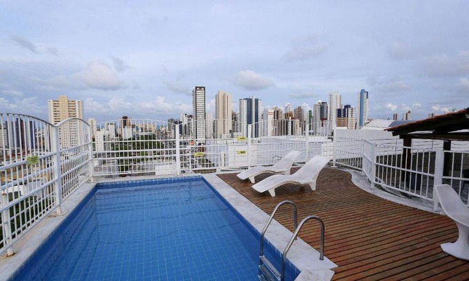 Parque Verde Apartment | Relaxing Studio Manaíra #805 - Beachfront Stay with Pool