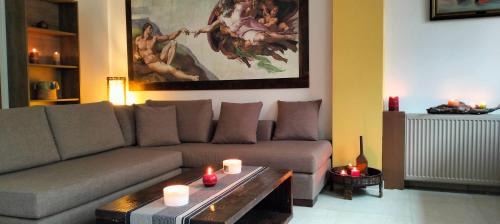 Kato Diminio Apartment | Family-Friendly Studio Melissi Korinthias Rated 9.8/10