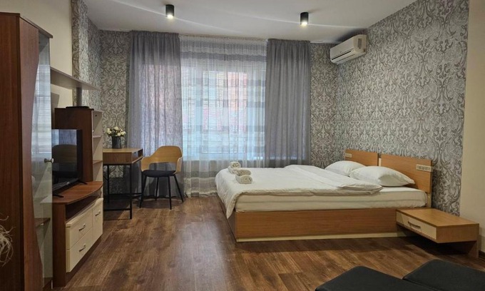 Kazanlak Apartment | Budget-Friendly Studio MIRAGE: Ideal for Families