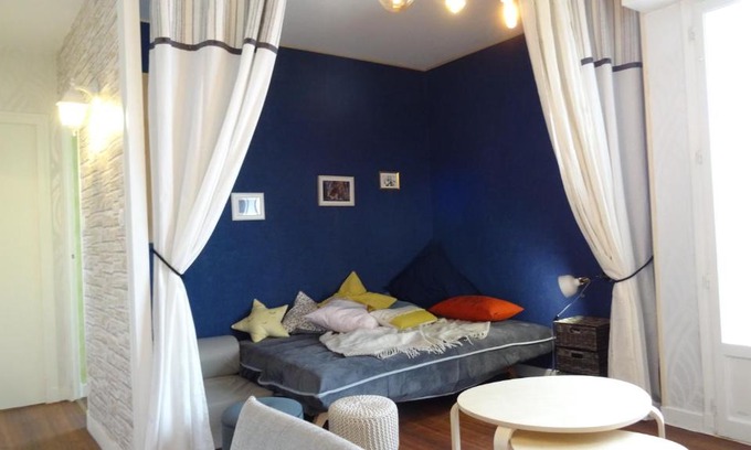 Moulins Apartment | Modern Studio with Beautiful Views and Family-Friendly Amenities