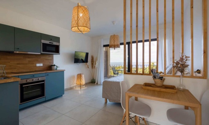 Cargese Apartment | Oceanfront Retreat: Casa Marina - Studio Myrthe Awaits