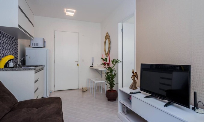 Santo Amaro Apartment | Modern Studio Near Expo Transamerica and Metro Access