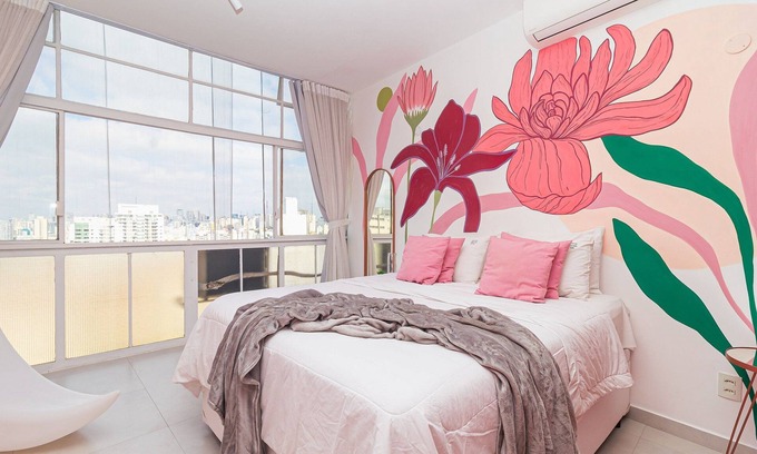 Republica House | Studio Pink Flowers Copan: view from 22th floor
