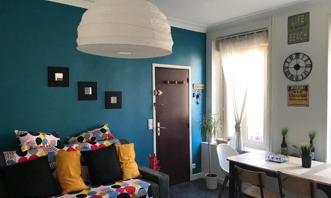 Milly-la-Foret Apartment | Stylish Studio POP DESIGN - Guest Rated 8.8/10